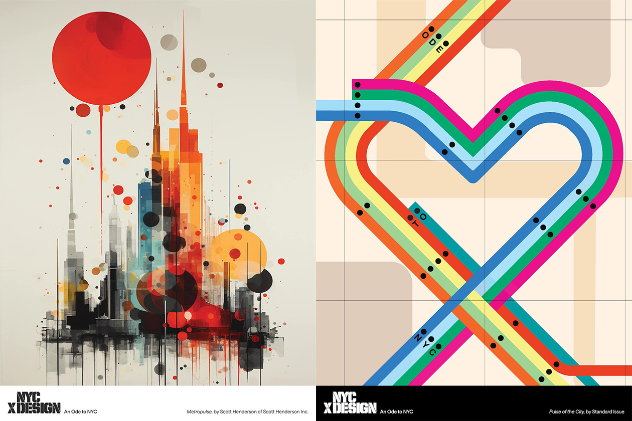 NYCxDESIGN’s An Ode to NYC Poster Campaign Returns for Its 4th Year