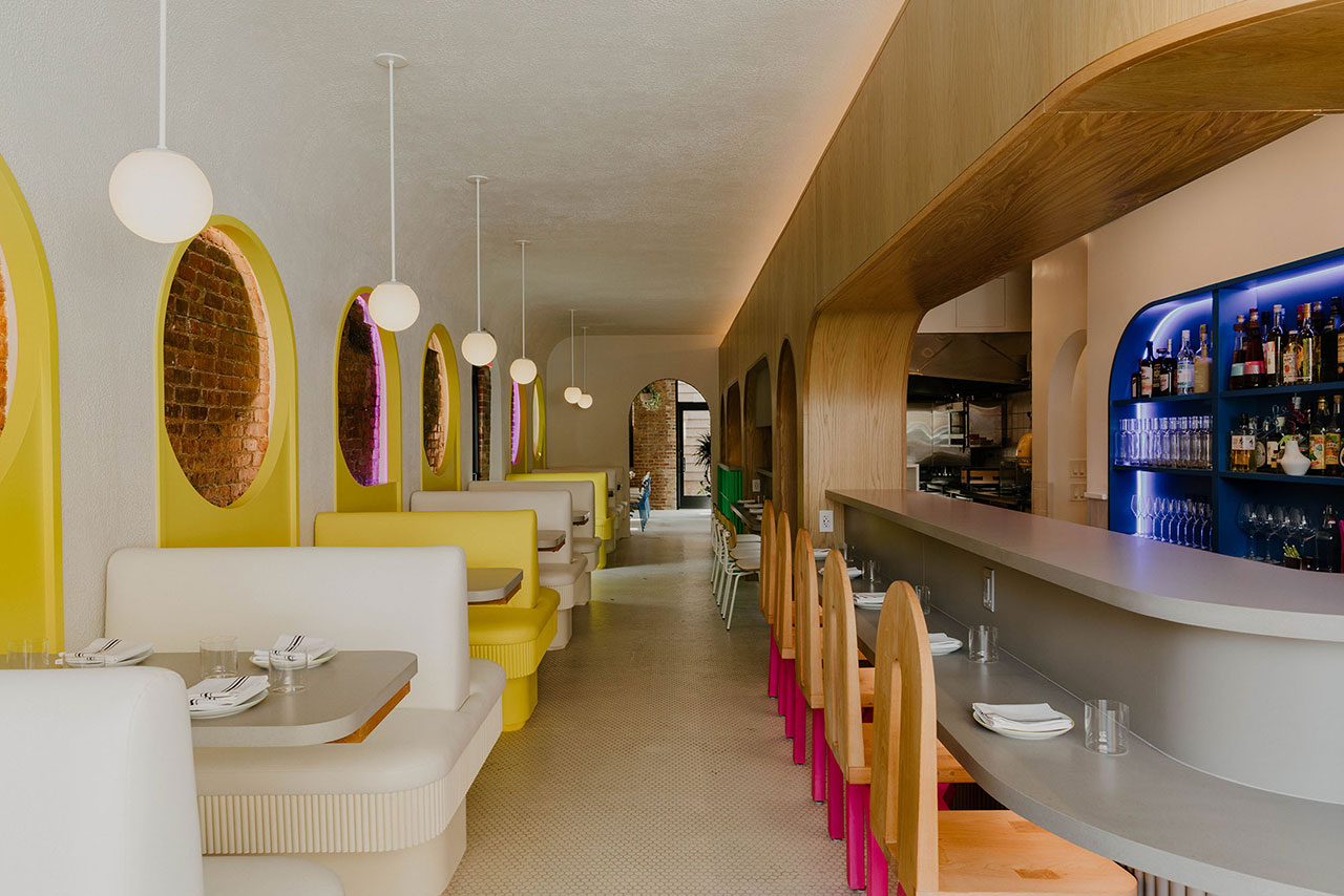 Format Architecture Infuses Café Mars With Bright, Bold Visual Flavor