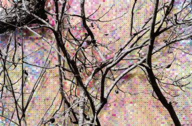 Charles Gaines' Colorful Pixelation of Southern Trees