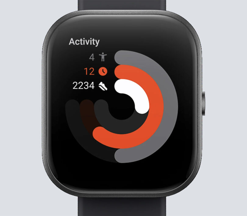 Nothing's CMF Watch Pro Activity graphic rings display.