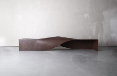 A Sculptural Bench That Invites Visitors to Take Pause