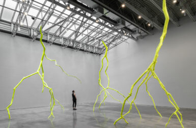 Solid Lightning: Ugo Rondinone's Stunning New Sculpture